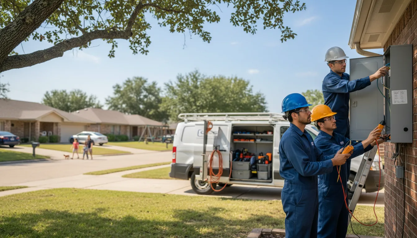 Certified electrician providing emergency electrical services in Rainbow City, AL